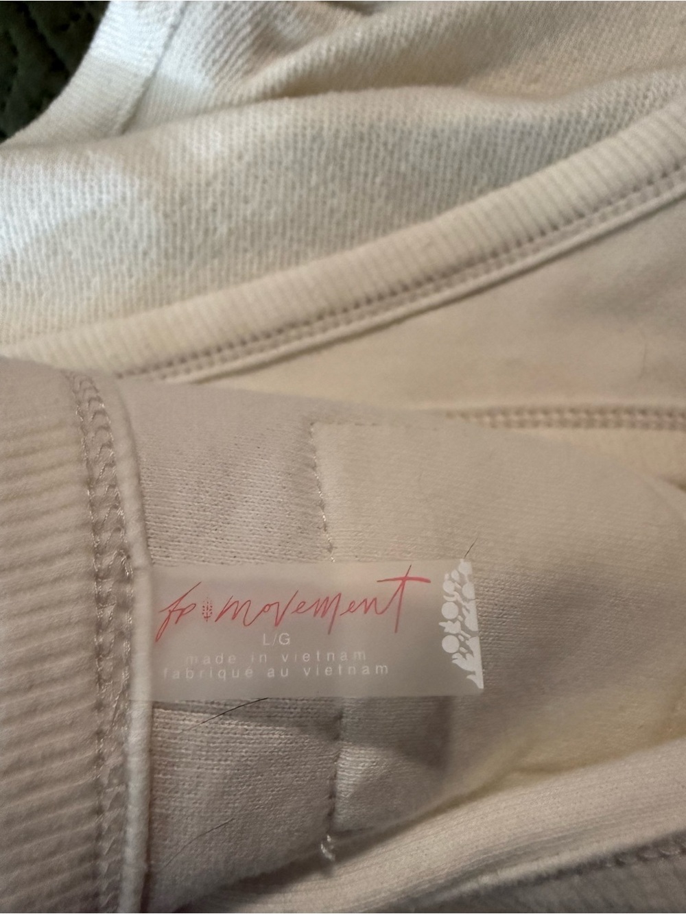 Cream White Button-Front Overall - Picture 3 of 7